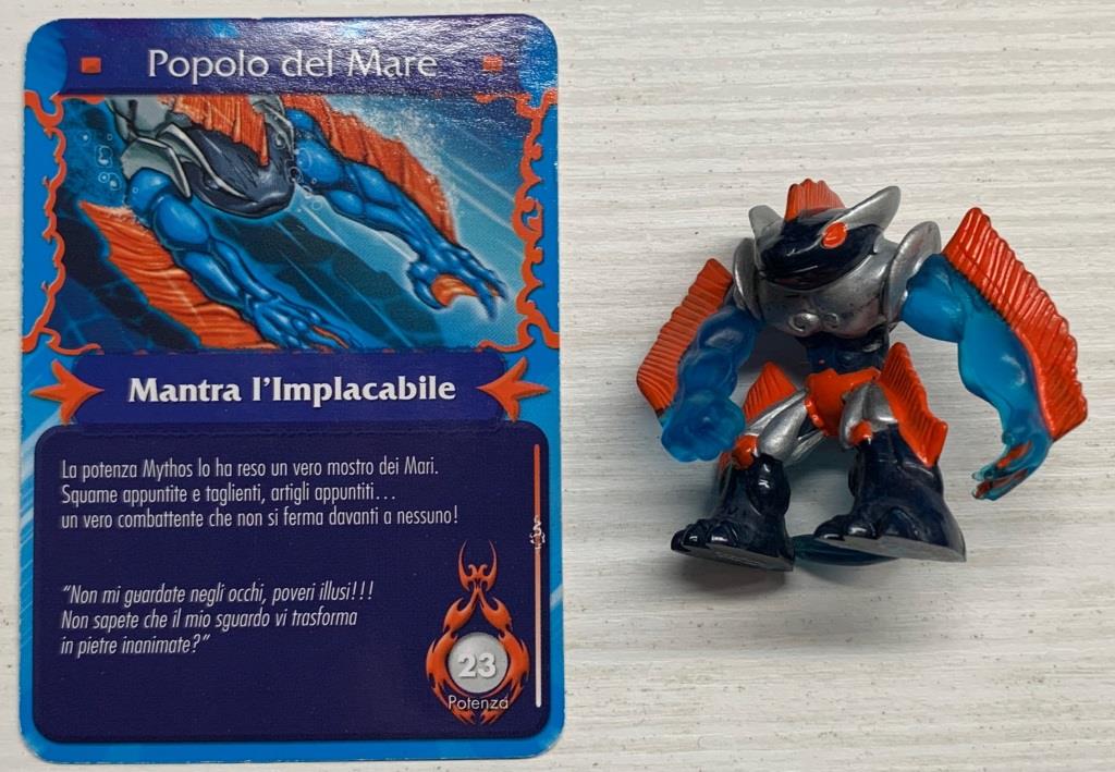 Gormiti Magazine - Mantra l'Implacabile con carta