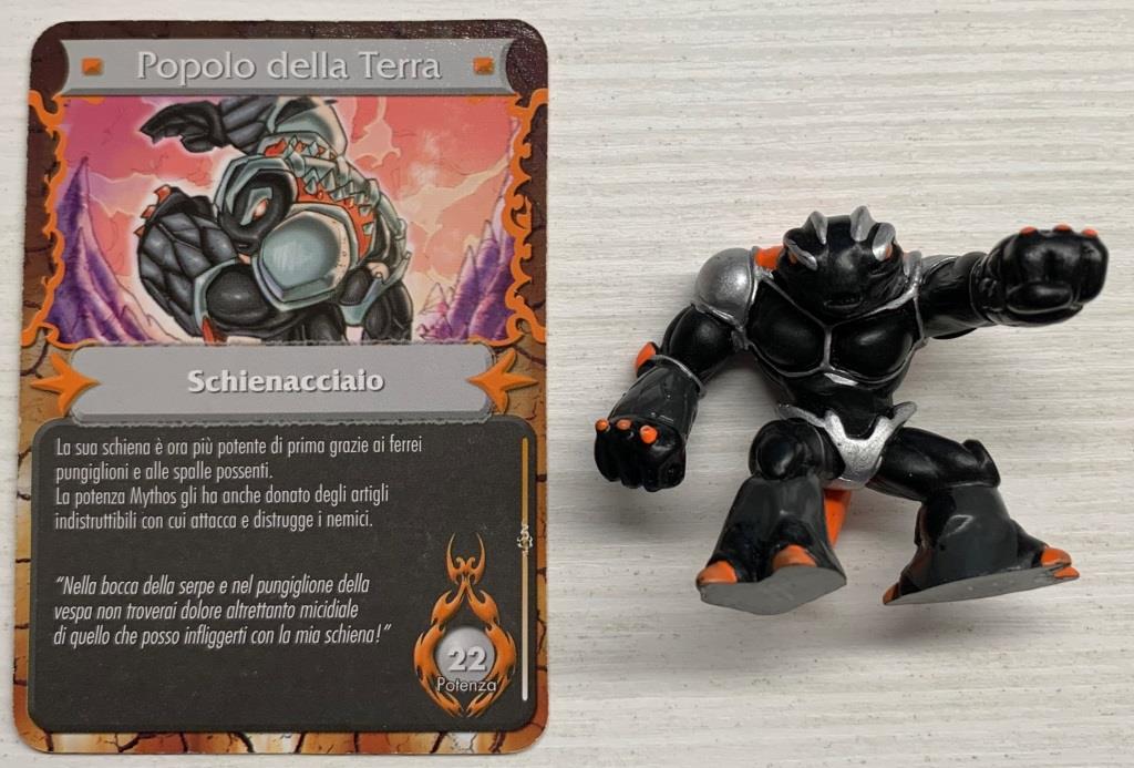 Gormiti Magazine - Schienacciaio (17) con carta