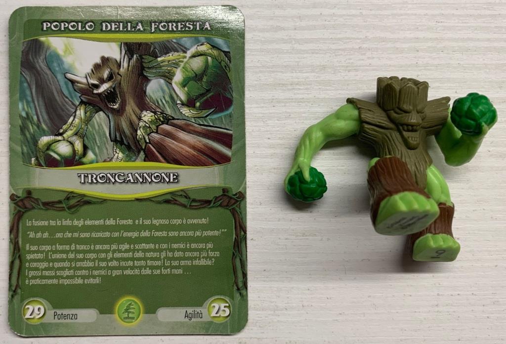 Gormiti Magazine - Troncannone con carta