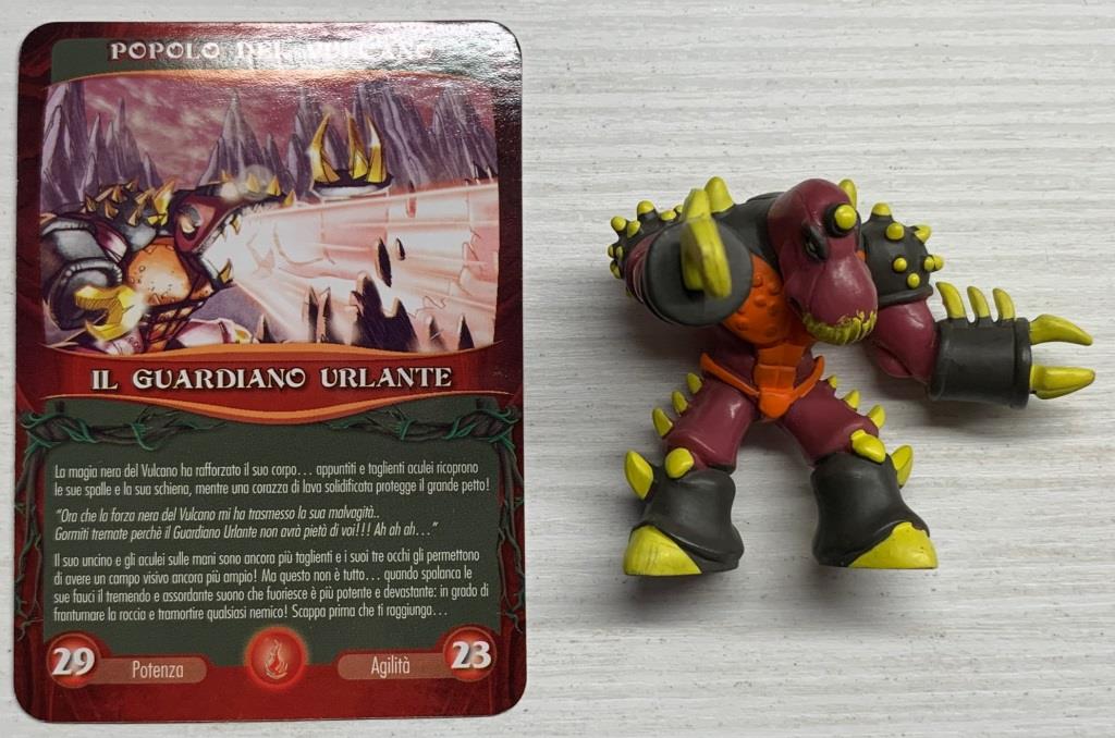 Gormiti Magazine - Il Guardiano Urlante con carta
