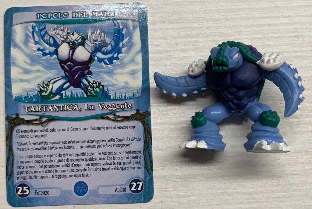 Gormiti Magazine - Tartantica la Veggente con carta