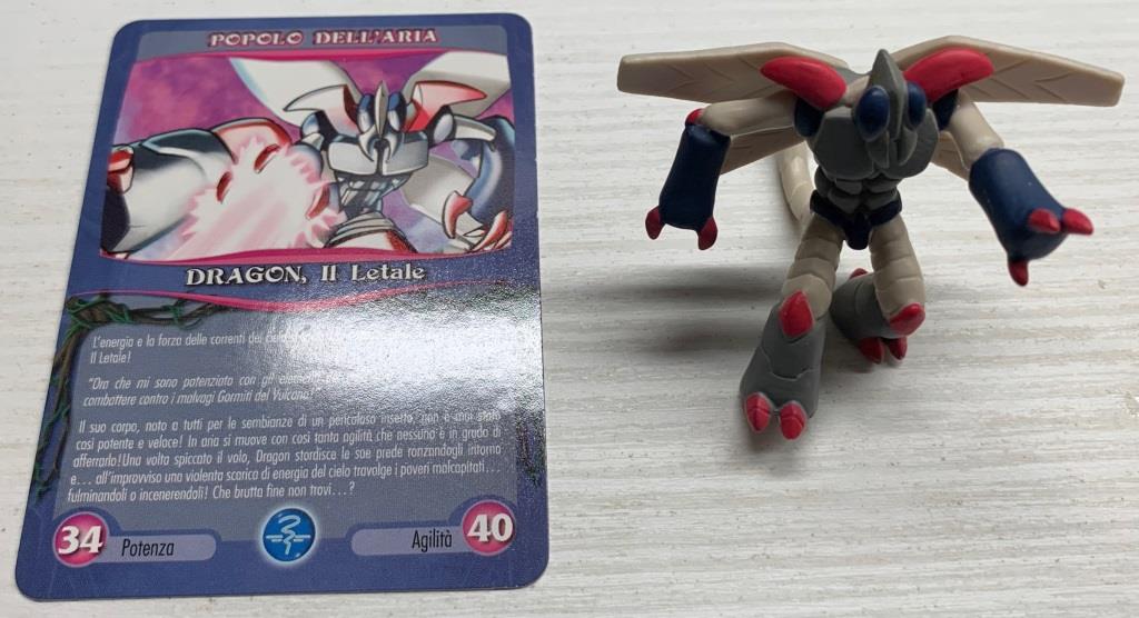 Gormiti Magazine - Dragon il Letale con carta