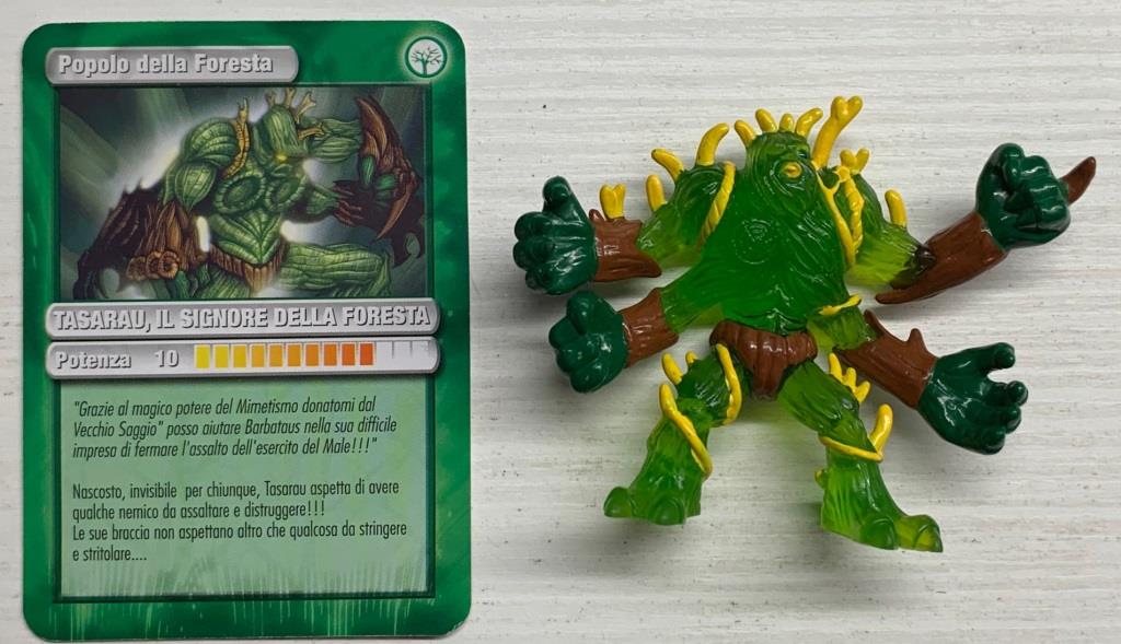 Gormiti Magazine - Tasarau il Signore della Foresta con carta