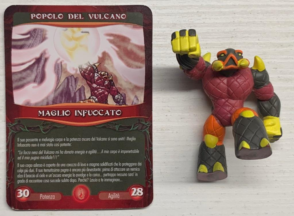 Gormiti Magazine - Maglio Infuocato con carta