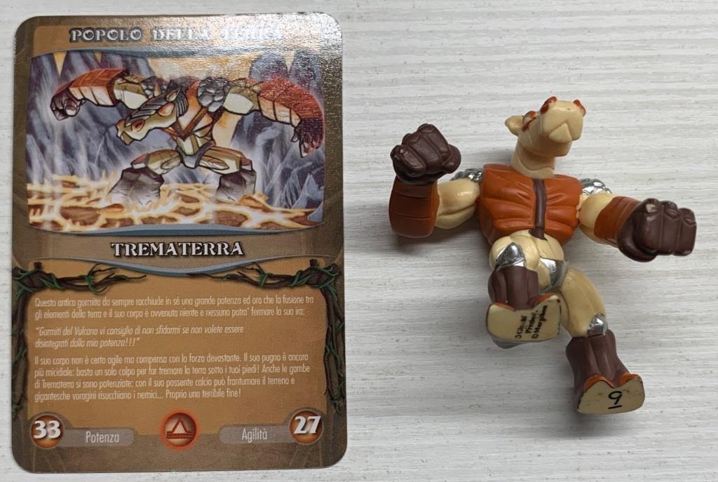 Gormiti Magazine - Trematerra con carta