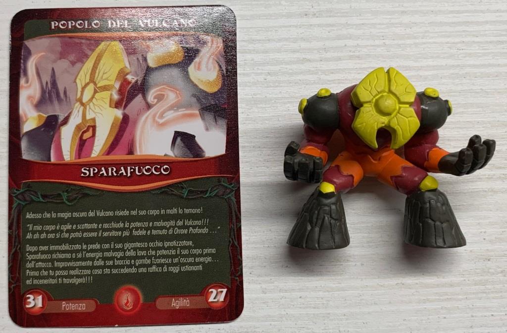 Gormiti Magazine - Sparafuoco con carta