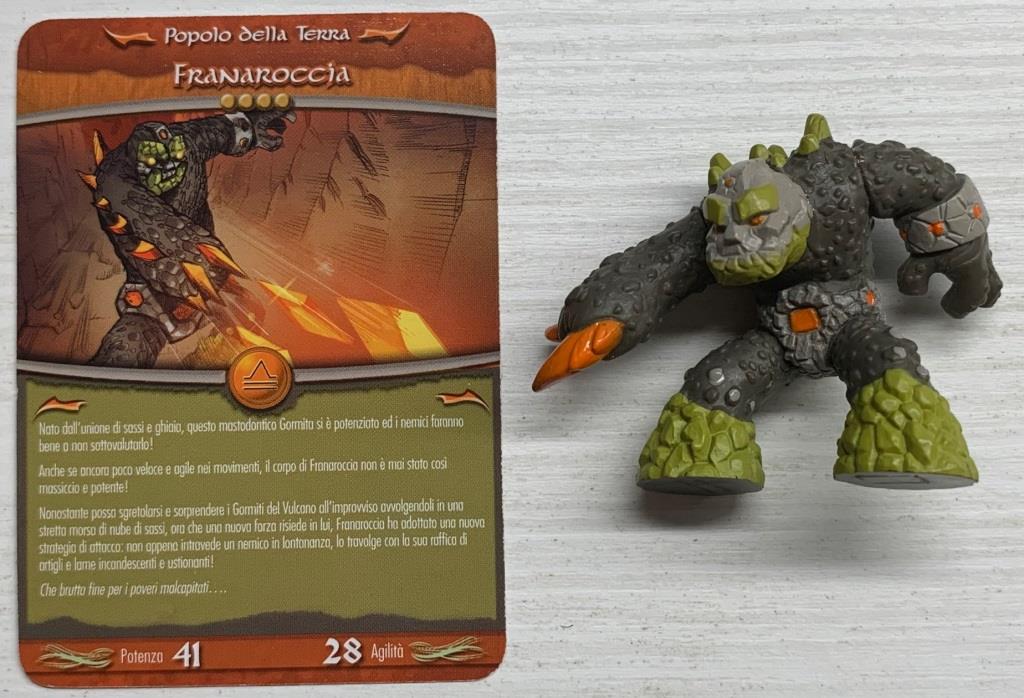 Gormiti Magazine - Franaroccia con carta