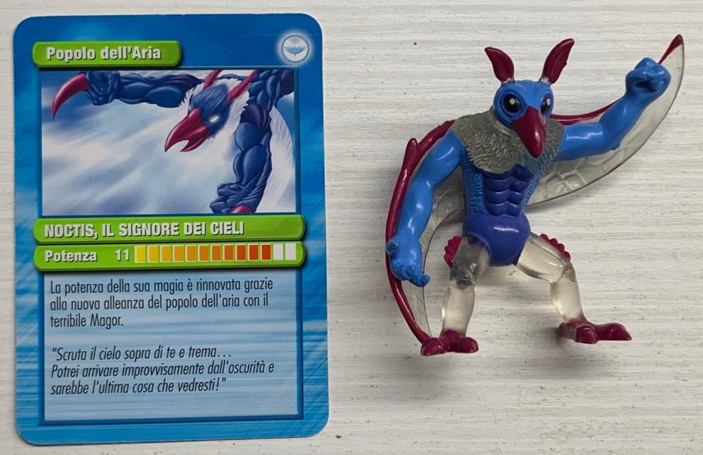 Gormiti Magazine - Noctis il Signore dei Cieli con carta