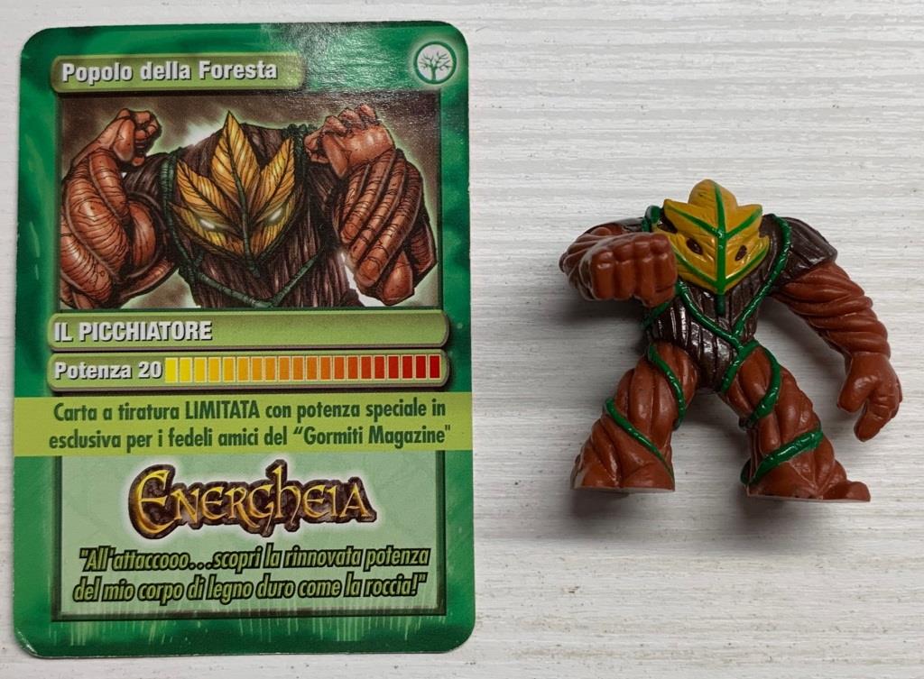 Gormiti Magazine - Il Picchiatore con carta