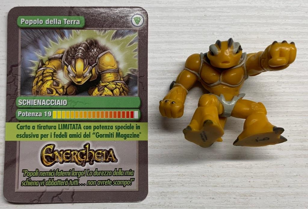 Gormiti Magazine - Schienacciaio con carta