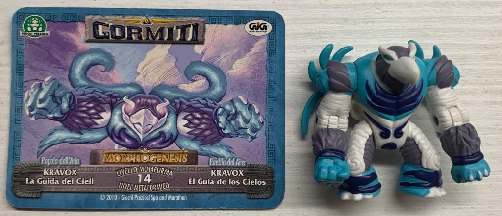 Gormiti Morphogenesis - Kravox la Guida dei Cieli con carta
