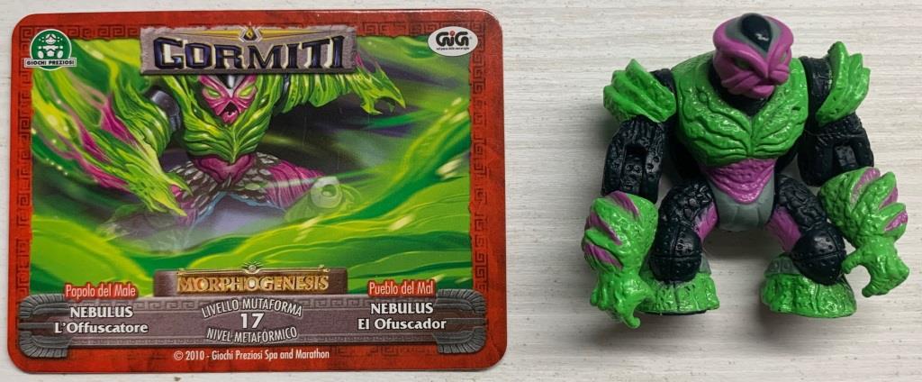 Gormiti Morphogenesis - Nebulus l'Offuscatore con carta