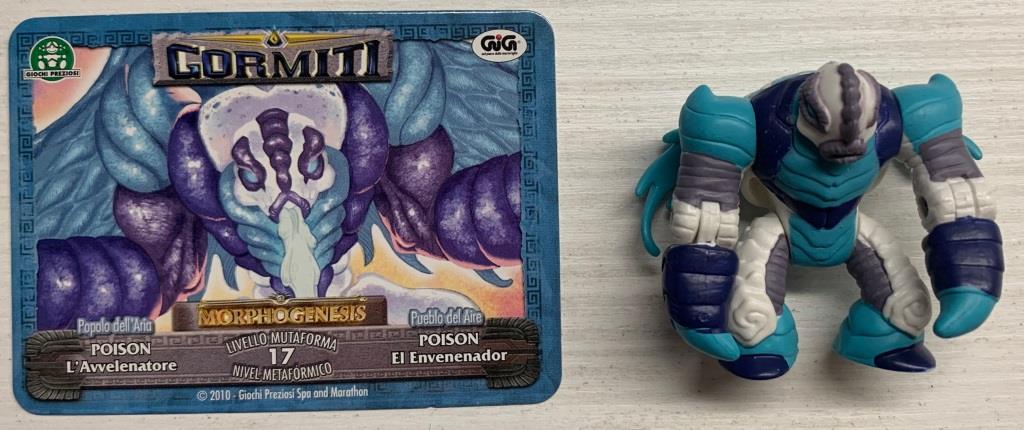 Gormiti Morphogenesis - Poison l'Avvelenatore con carta
