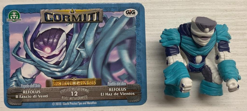 Gormiti Morphogenesis - Refolus il Fascio di Venti con carta