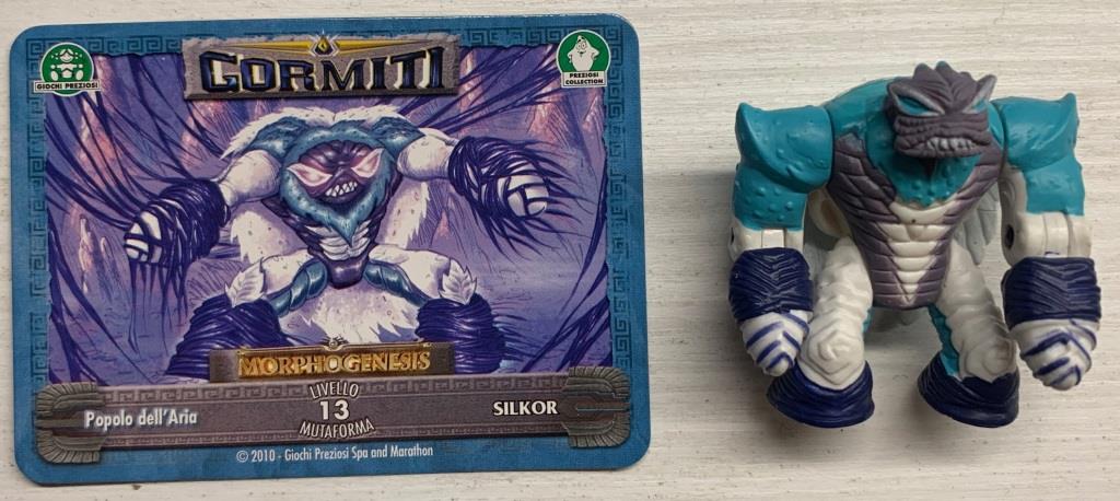 Gormiti Morphogenesis - Silkor con carta