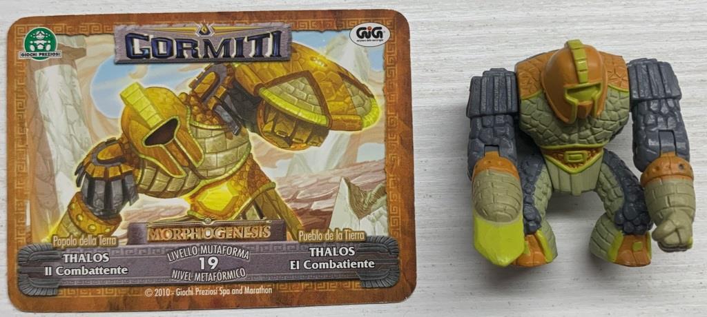 Gormiti Morphogenesis - Thalos il Combattente con carta