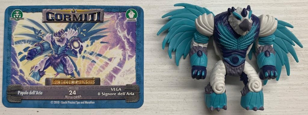 Gormiti Morphogenesis - Vega il Signore dell'Aria con carta
