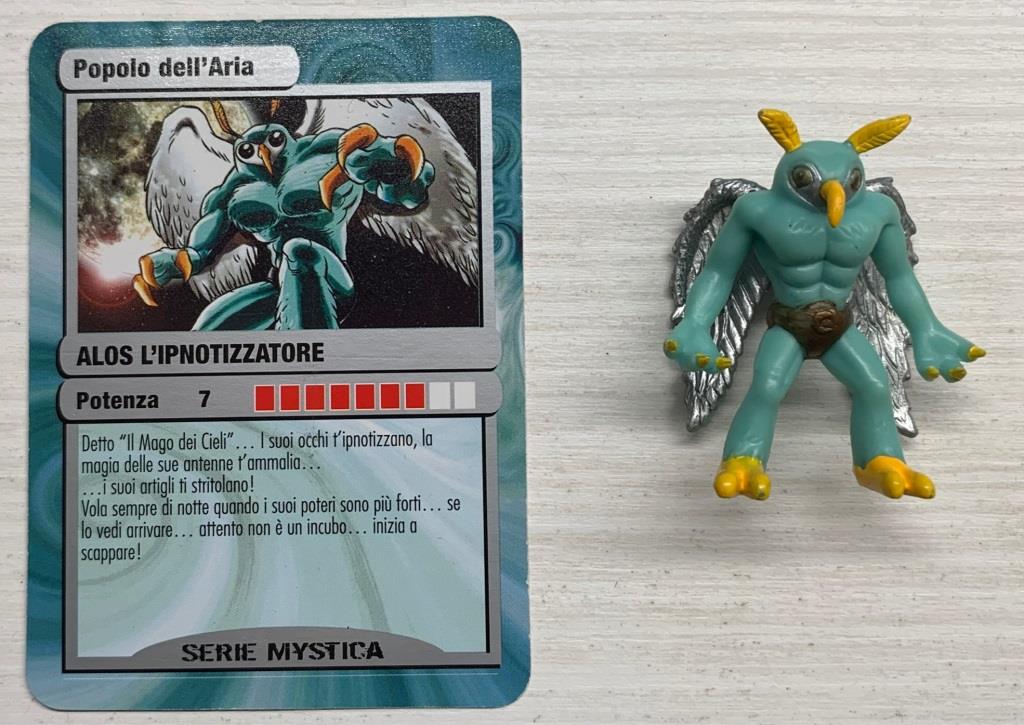 Gormiti Mystica - Alos l'Ipnotizzatore con carta