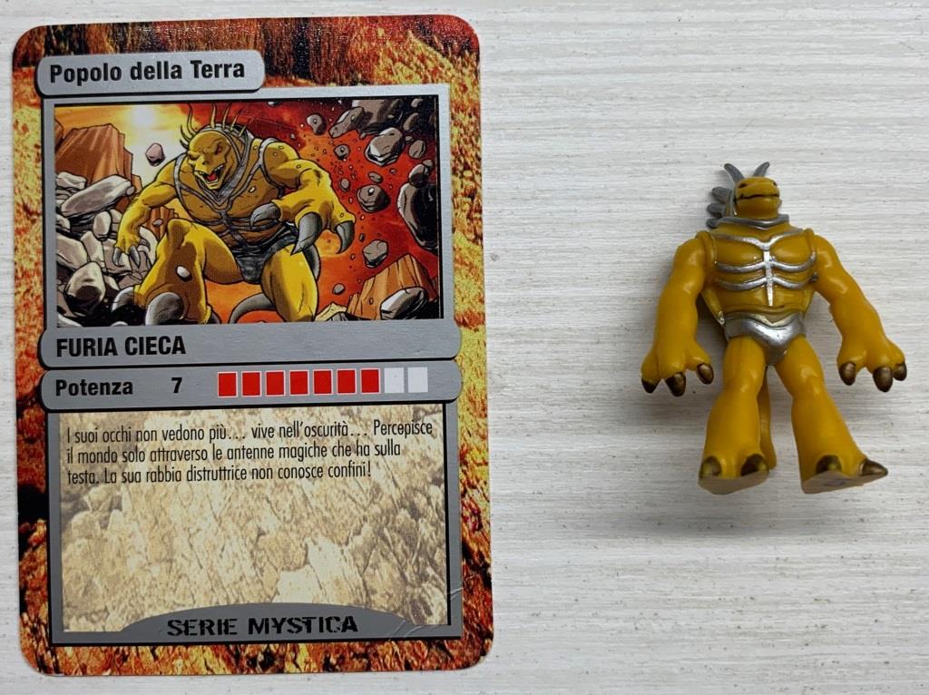 Gormiti Mystica - Furia Cieca con carta