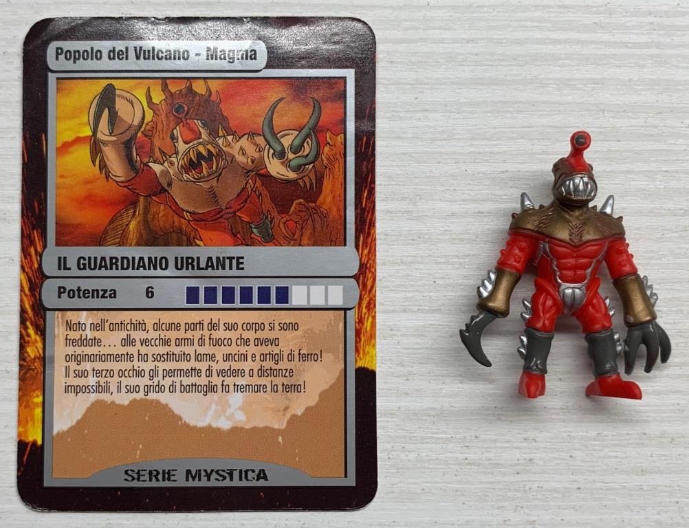 Gormiti Mystica - Il Guardiano Urlante con carta
