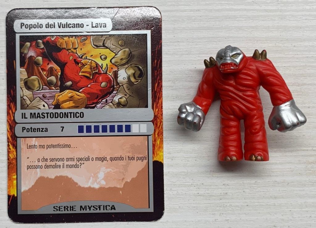 Gormiti Mystica - Il Mastodontico con carta