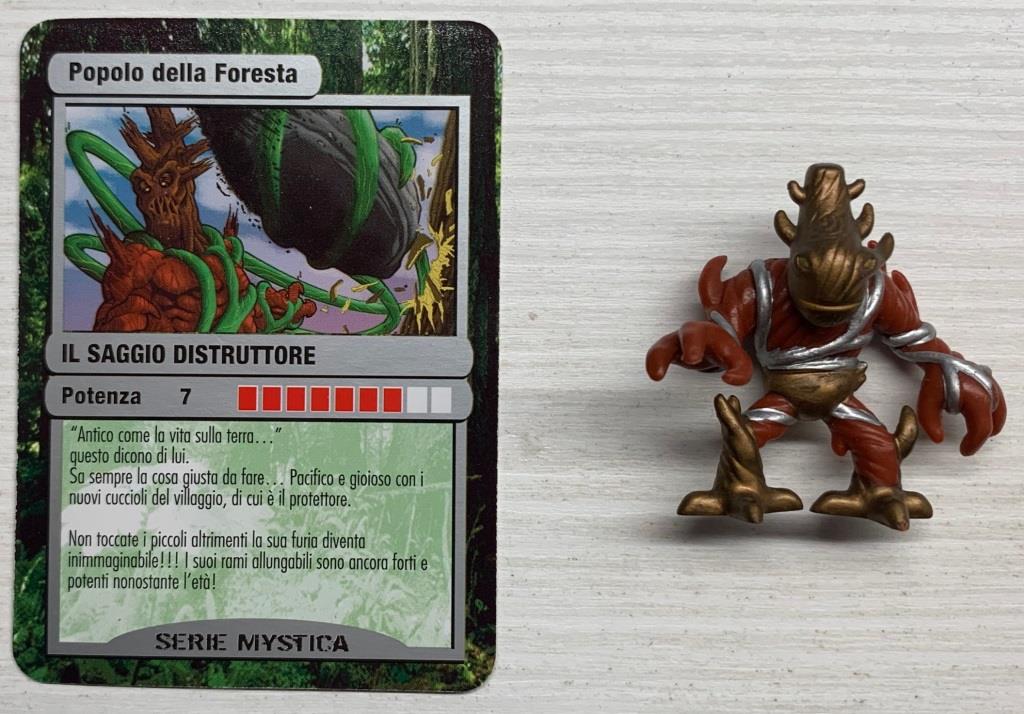 Gormiti Mystica - Il Saggio Distruttore con carta