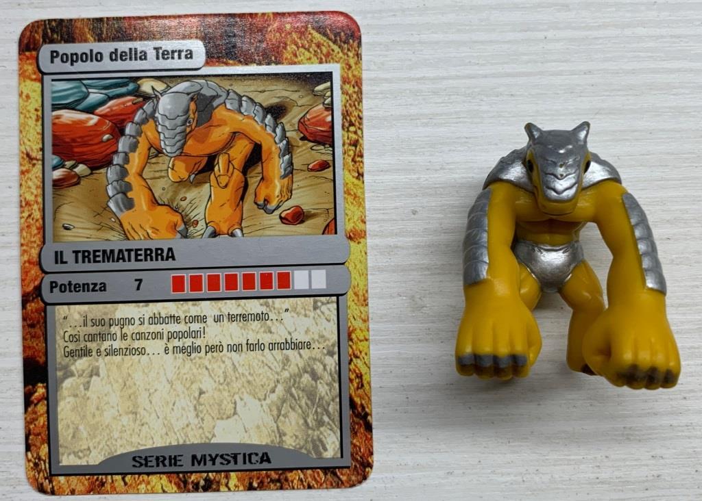 Gormiti Mystica - Il Trematerra con carta