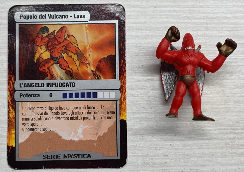 Gormiti Mystica - L'Angelo Infuocato con carta