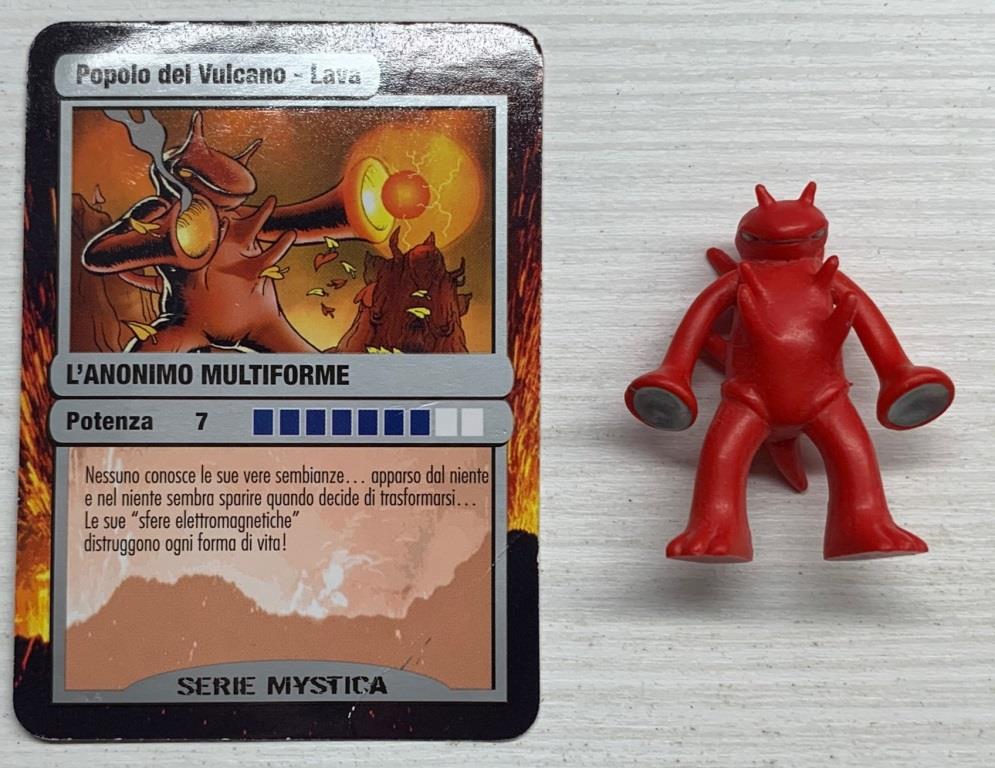 Gormiti Mystica - L'Anonimo Multiforme con carta