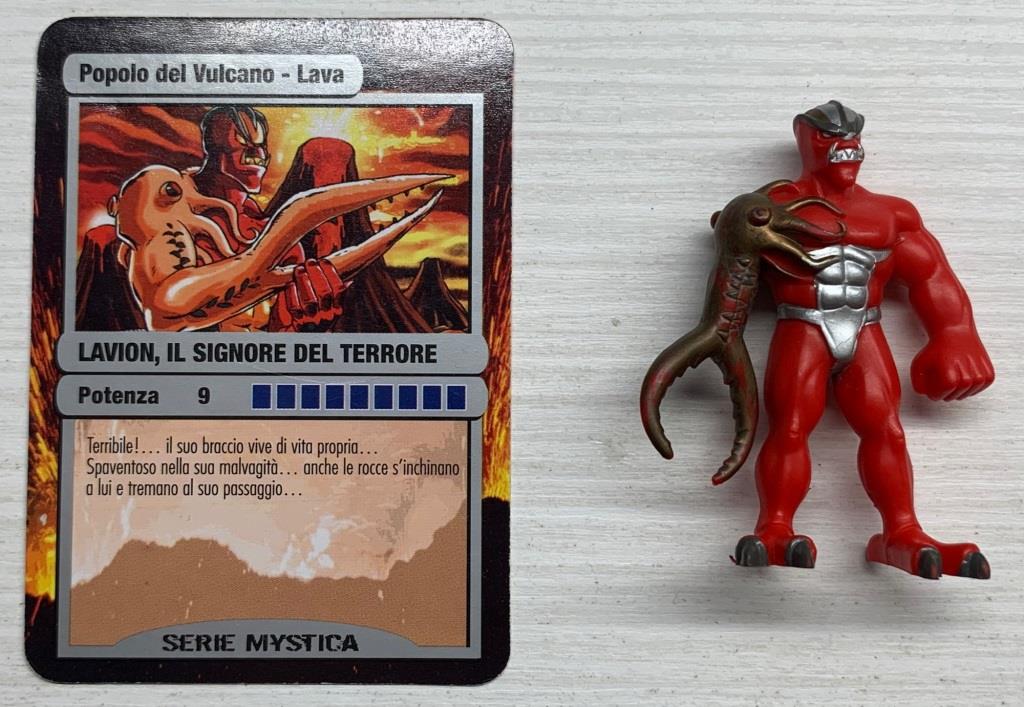 Gormiti Mystica - Lavion il Signore del Terrore con carta