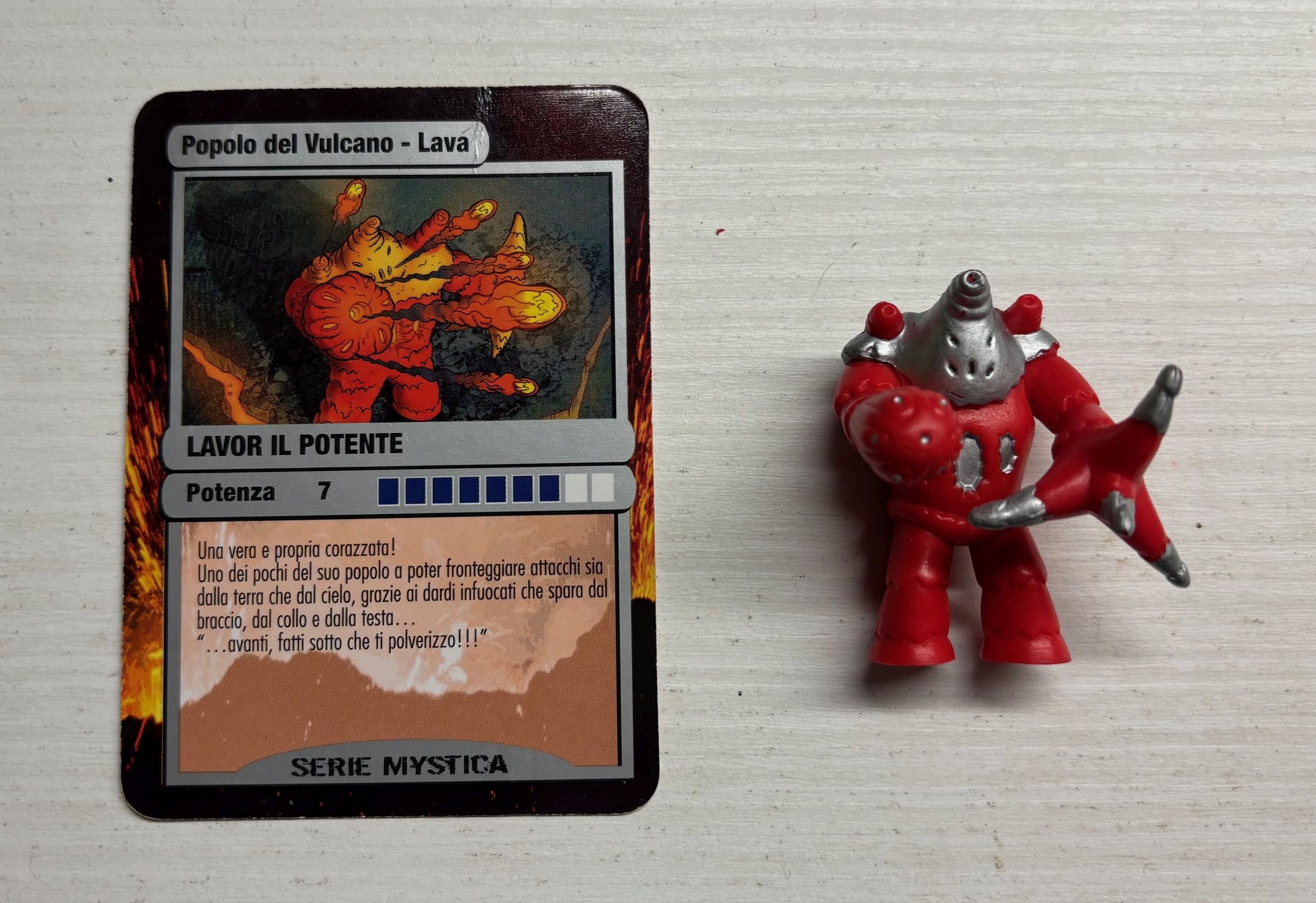 Gormiti Mystica - Lavor il Potente con carta