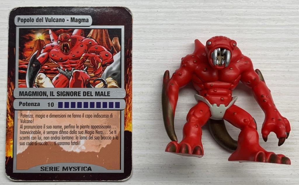 Gormiti Mystica - Magmion il Signore del Male con carta