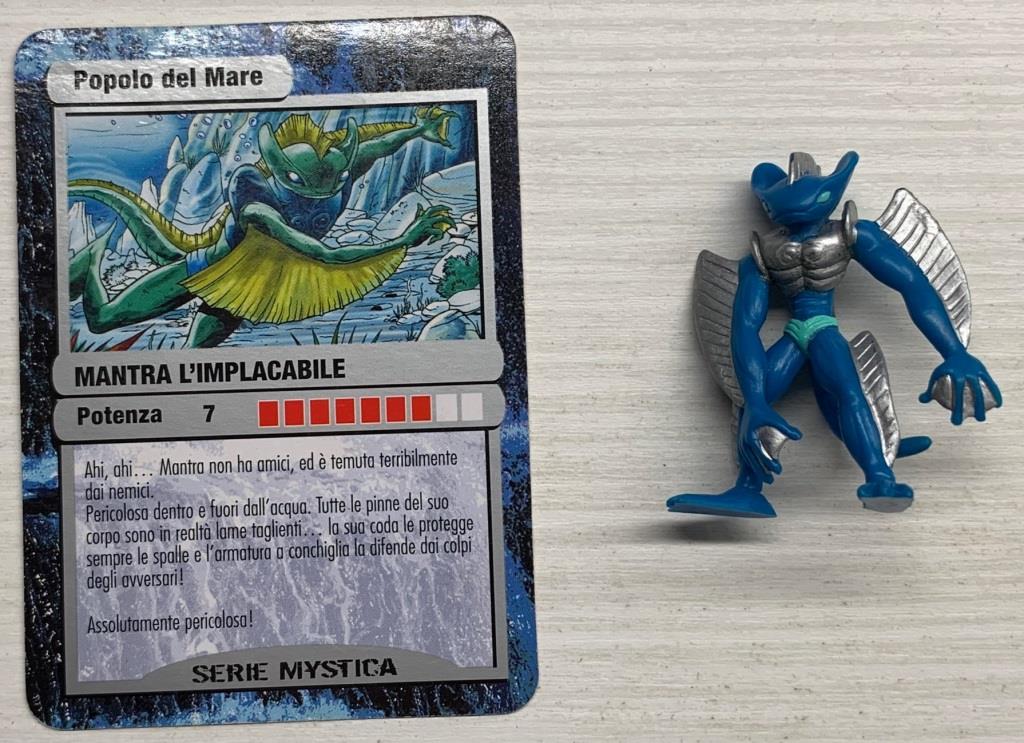 Gormiti Mystica - Mantra l'Implacabile con carta