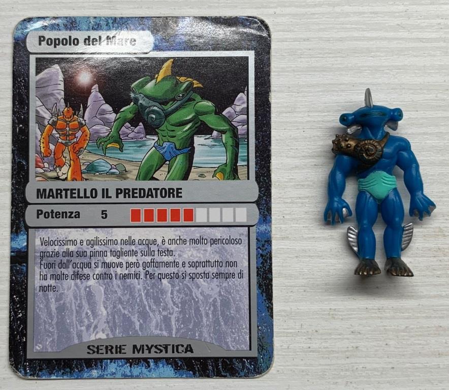 Gormiti Mystica - Martello il Predatore con carta