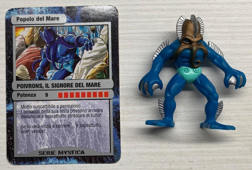 Gormiti Mystica - Poivrons il Signore del Mare con carta