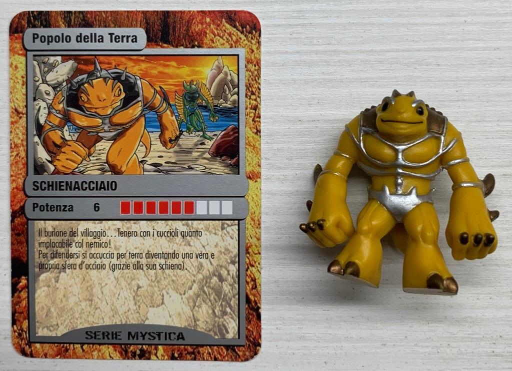 Gormiti Mystica - Schienacciaio con carta