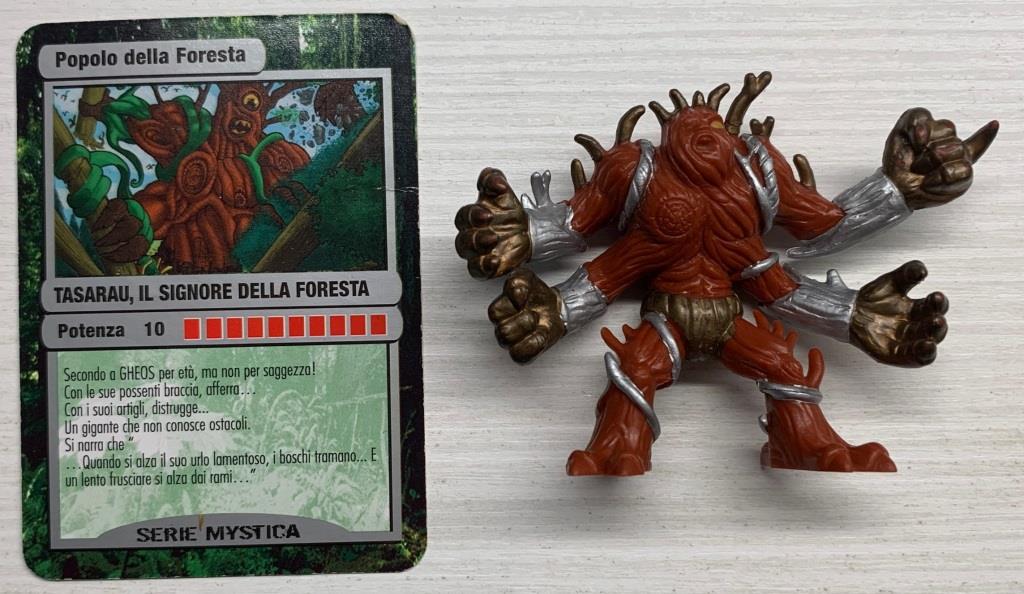 Gormiti Mystica - Tasarau il Signore della Foresta con carta