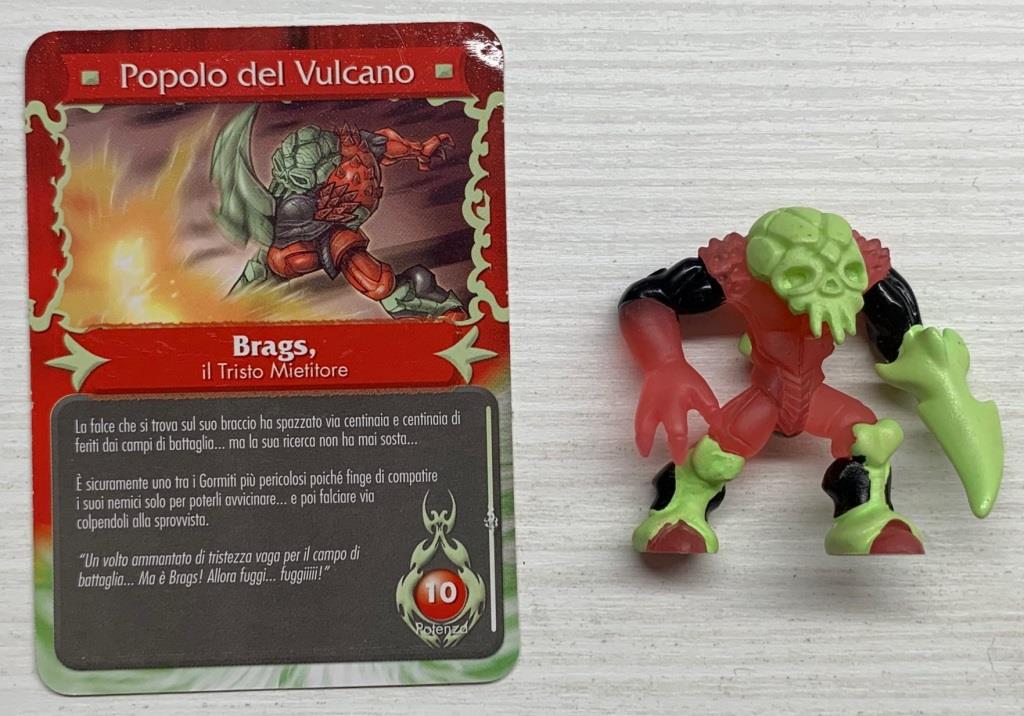 Gormiti Mythos - Brags il Tristo Mietitore con carta