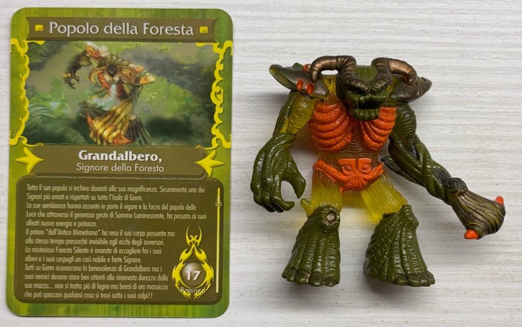 Gormiti Mythos - Grandalbero il Signore della Foresta con carta