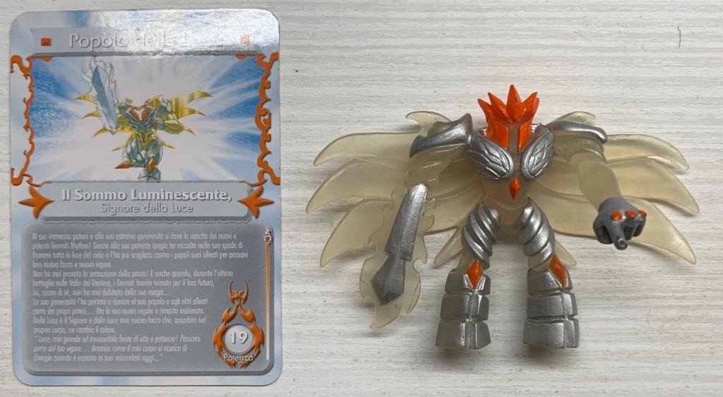 Gormiti Mythos - Il Sommo Luminescente con carta