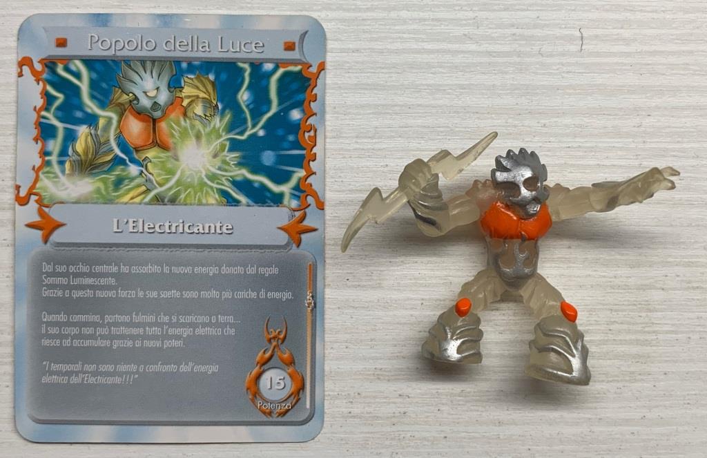 Gormiti Mythos - L'Electricante con carta