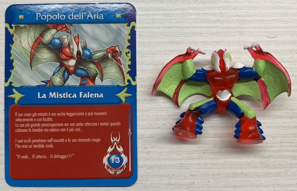 Gormiti Mythos - La Mistica Falena con carta