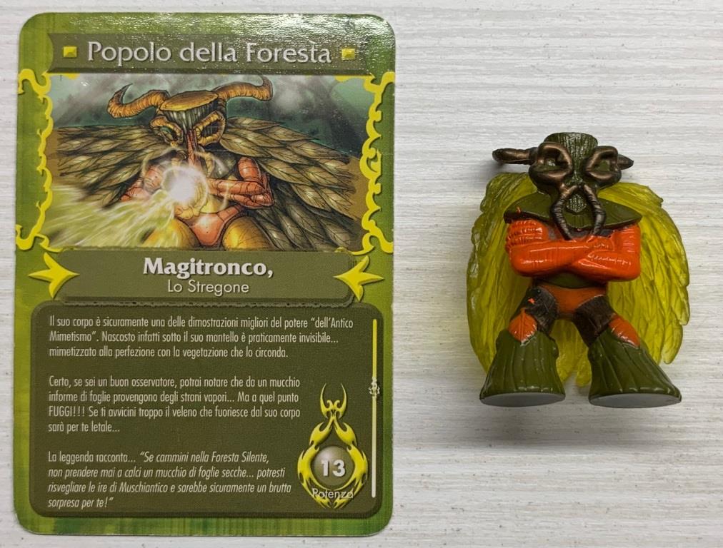 Gormiti Mythos - Magitronco lo Stregone con carta