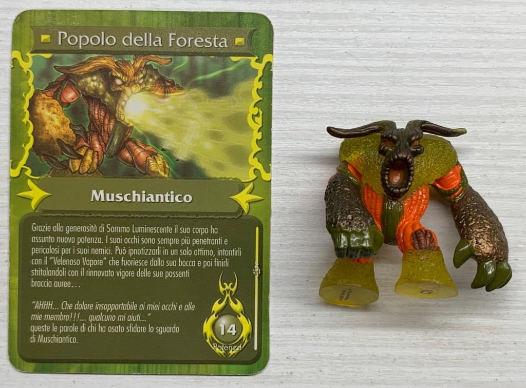 Gormiti Mythos - Muschiantico con carta