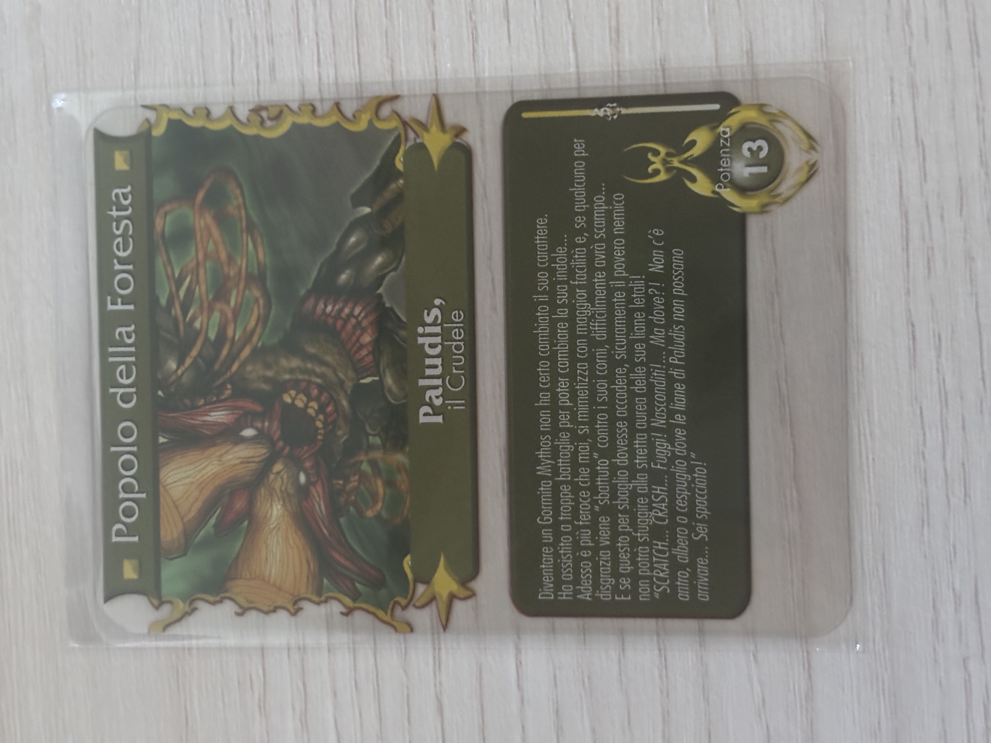 Gormiti - Paludis il Crudele Plasticard
