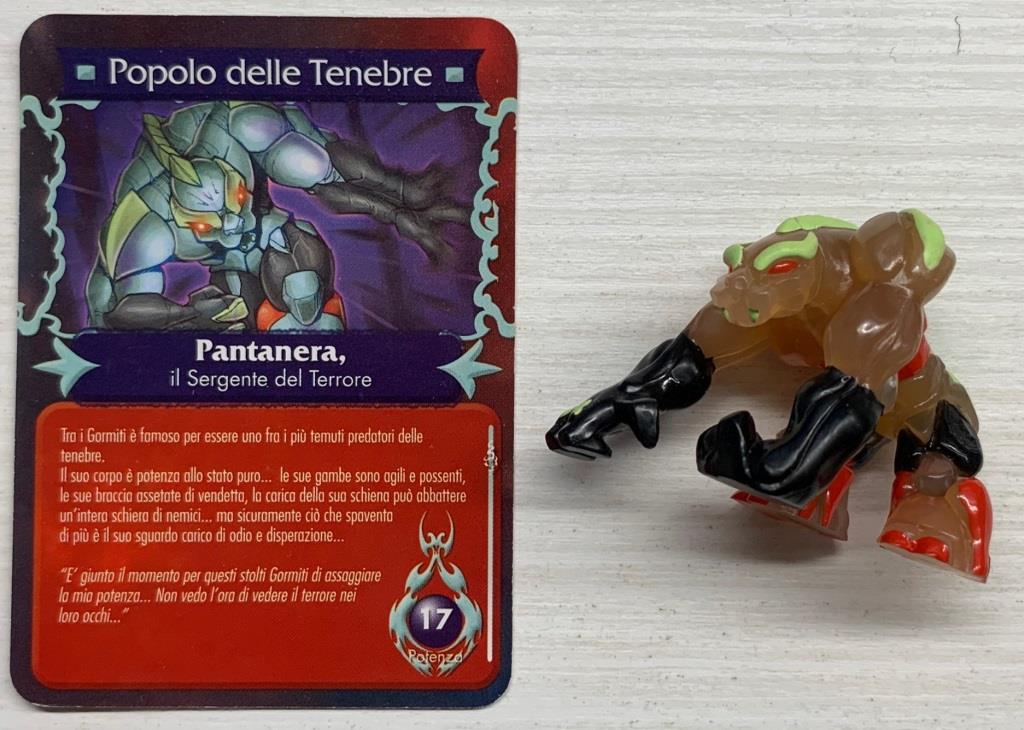Gormiti Mythos - Pantanera il Sergente del Terrore con carta