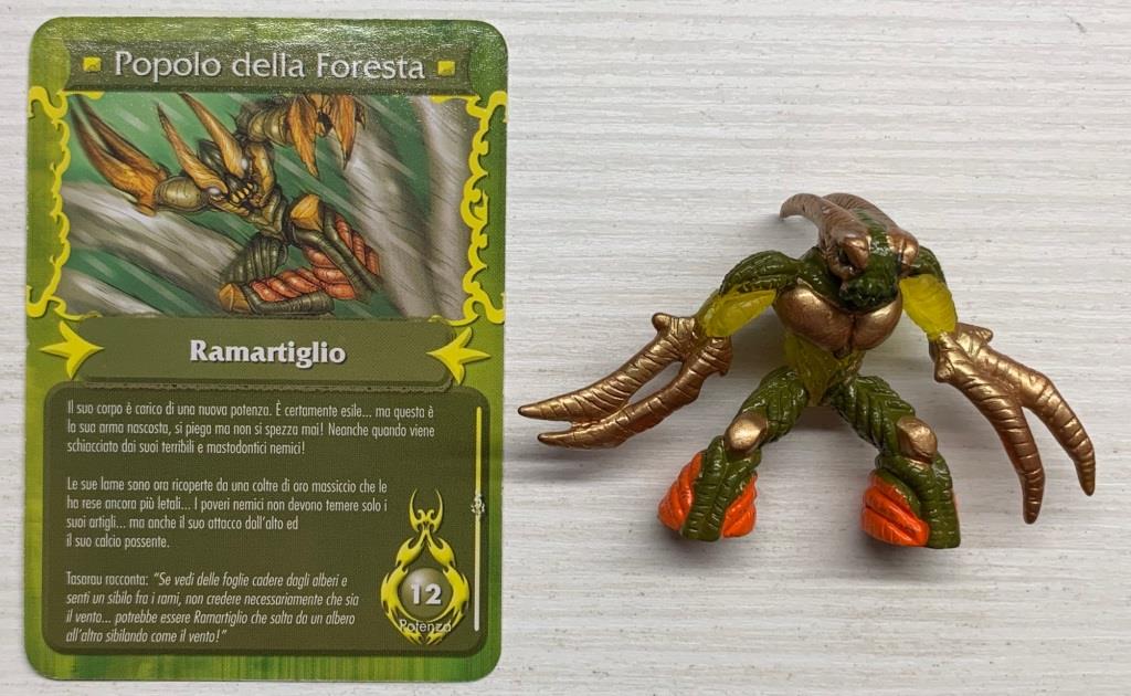 Gormiti Mythos - Ramartiglio con carta