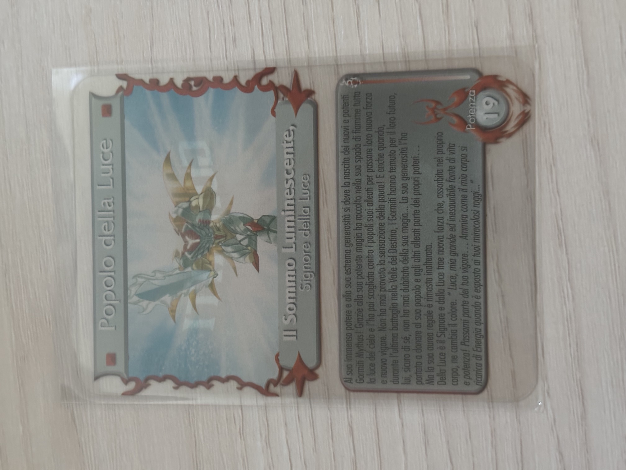 Gormiti - Il Sommo Luminescente Plasticard