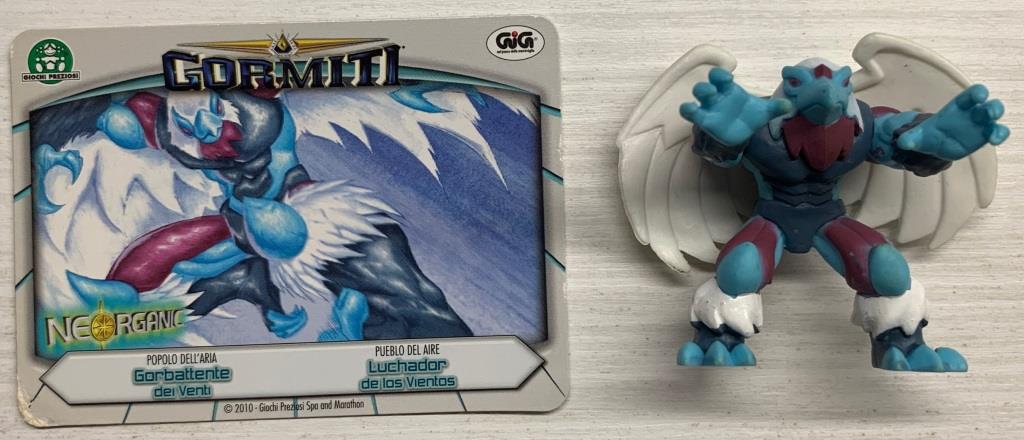 Gormiti Neorganic - Gorbattente dei Venti 2 con carta