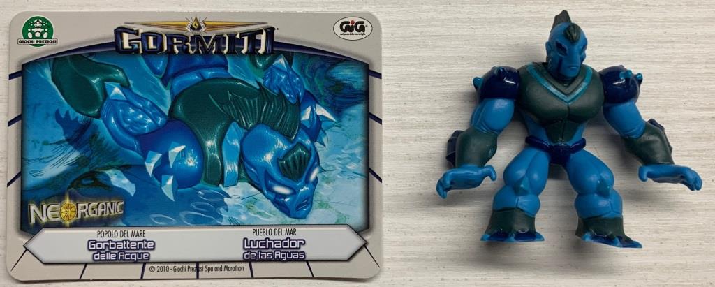 Gormiti Neorganic - Gorbattente delle Acque con carta